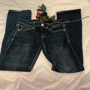 Barely Boot, low rise jeans